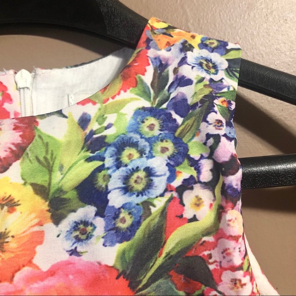 Point Time Toddler Girls Size 3T Floral Dress - Picture 3 of 8